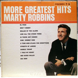 Marty Robbins More Greatest Hits Vinyl LP USED
