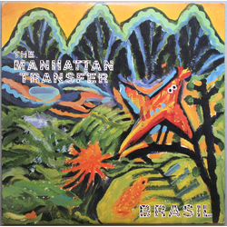 The Manhattan Transfer Brasil Vinyl LP USED