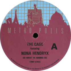 The Cage / Nona Hendryx Do What Ya Wanna Do Vinyl 12" USED