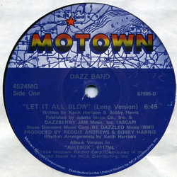Dazz Band Let It All Blow Vinyl 12" USED