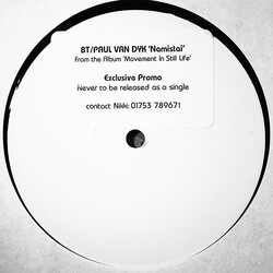 BT / Paul van Dyk Namistai Vinyl 12" USED