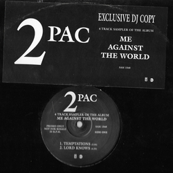 2Pac Me Against The World Vinyl 12" USED