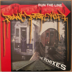 Peanut Butter Wolf Run The Line (The Remixes) Vinyl 12" USED