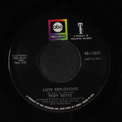 Troy Keyes Love Explosions Vinyl 7" USED