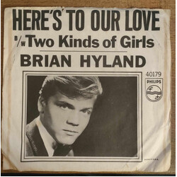 Brian Hyland Here's To Our Love Vinyl 7" USED