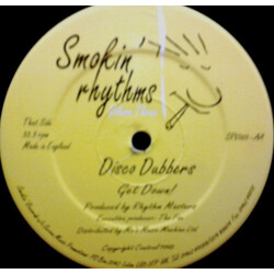 Disco Dubbers Smokin' Rhythms Volume Three Vinyl 12" USED