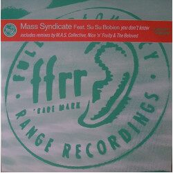 Mass Syndicate / Su Su Bobien You Don't Know Vinyl 12" USED