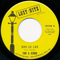 Tommy Dark / Jerry O Boo-Ga-Loo / Boomerang Vinyl 7" USED