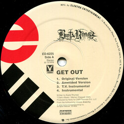 Busta Rhymes Get Out USED VINYL 12INCH