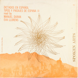 Manuel Durán / Eva Llorens Dictados En Español: Tipos Y Paisajes De Espana - II Vinyl LP USED
