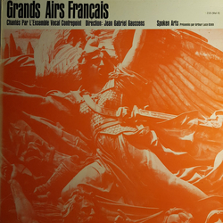 Ensemble Contrepoint / Jean-Gabriel Gaussens Grands Airs Francais Airs Melodiques Et Lyriques Vinyl LP USED