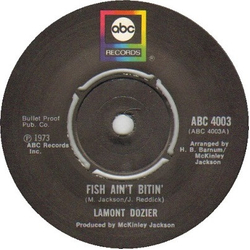 Lamont Dozier Fish Ain't Bitin' / Breaking Out All Over Vinyl 7" USED
