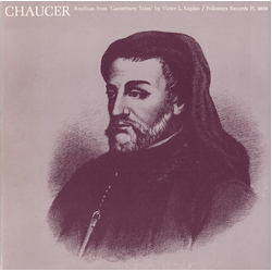 Geoffrey Chaucer Readings from "Canterbury Tales" Vinyl LP USED