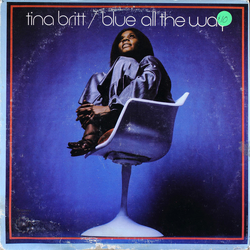 Tina Britt Blue All The Way Vinyl LP USED