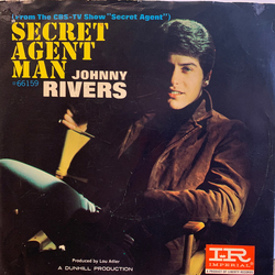 Johnny Rivers Secret Agent Man Vinyl 7" USED