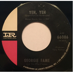 Georgie Fame & The Blue Flames Yeh, Yeh Vinyl 7" USED