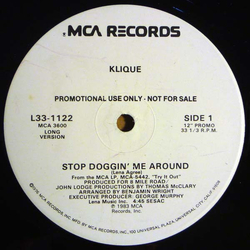 Klique Stop Doggin' Me  Around Vinyl 12" USED