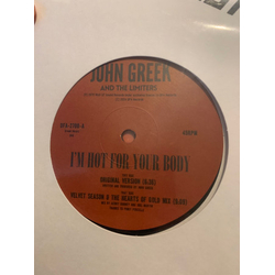 John Greek And The Limiters I'm Hot For Your Body Vinyl 12" USED