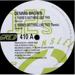 Dennis Brown There's Nothing Like This Vinyl 12" USED