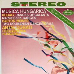 Zoltán Kodály / Béla Bartók / Leó Weiner / Antal Dorati / Philharmonia Hungarica Musica Hungarica Vinyl LP USED