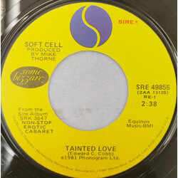 Soft Cell Tainted Love Vinyl 7" USED