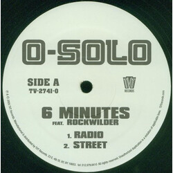 O-Solo / Rockwilder 6 Minutes USED VINYL 12INCH