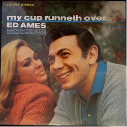 Ed Ames My Cup Runneth Over Vinyl LP USED
