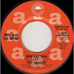 Ted Nugent Dog Eat Dog Vinyl 7" USED