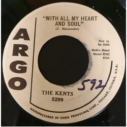 The Kents (2) With All My Heart And Soul / I Found My Girl Vinyl 7" USED