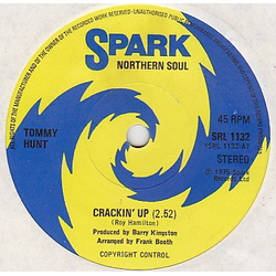 Tommy Hunt Crackin' Up Vinyl 7" USED
