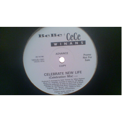 BeBe & CeCe Winans Celebrate New Life Vinyl 12" USED