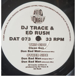 DJ Trace / Ed Rush Don Bad Man Vinyl 12" USED