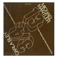 Michael Mantler / Carla Bley 13 & 3/4 Vinyl LP USED