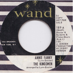 The Kingsmen Annie Fanny / Give Her Lovin' Vinyl 7" USED
