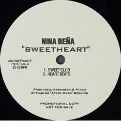 Nina Bena Sweetheart Vinyl 12" USED