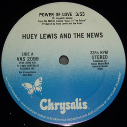 Huey Lewis & The News Power Of Love Vinyl 12" USED