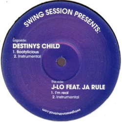 Destiny's Child / Jennifer Lopez / Ja Rule Bootylicious / I'm Real Vinyl 12" USED