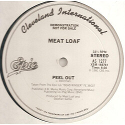 Meat Loaf Peel Out Vinyl 12" USED