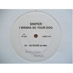 Sniper (13) I Wanna Be Your Dog Vinyl 12" USED
