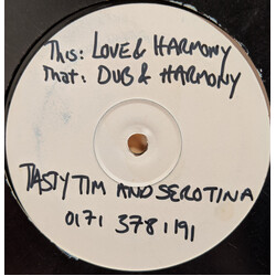 Tasty Tim Love & Harmony Vinyl 12" USED