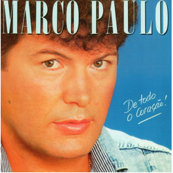 Marco Paulo De Todo O Coração Vinyl LP USED