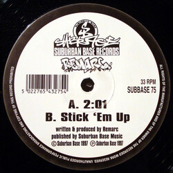 Remarc 2:01 / Stick 'Em Up Vinyl 12" USED