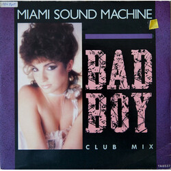 Miami Sound Machine Bad Boy (Club Mix) Vinyl 12" USED