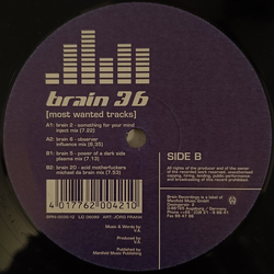 Brain Most Wanted Tracks Vinyl 12" USED