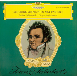 Franz Schubert / Berliner Philharmoniker / Lorin Maazel Symphonien Nr. 2 Und Nr. 3 Vinyl LP USED