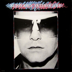 Elton John Victim Of Love Vinyl LP USED