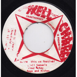 Orvil Samuels / Freddie McKay / Rags & Riches (2) Dance This Ya Festival Vinyl 7" USED