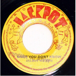 Delroy Wilson Baby You Don't Know / You've Been Good To Me Vinyl 7" USED