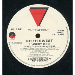 Keith Sweat I Want Her Vinyl 12" USED