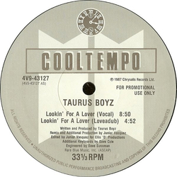 Taurus Boyz Lookin' For A Lover Vinyl 12" USED